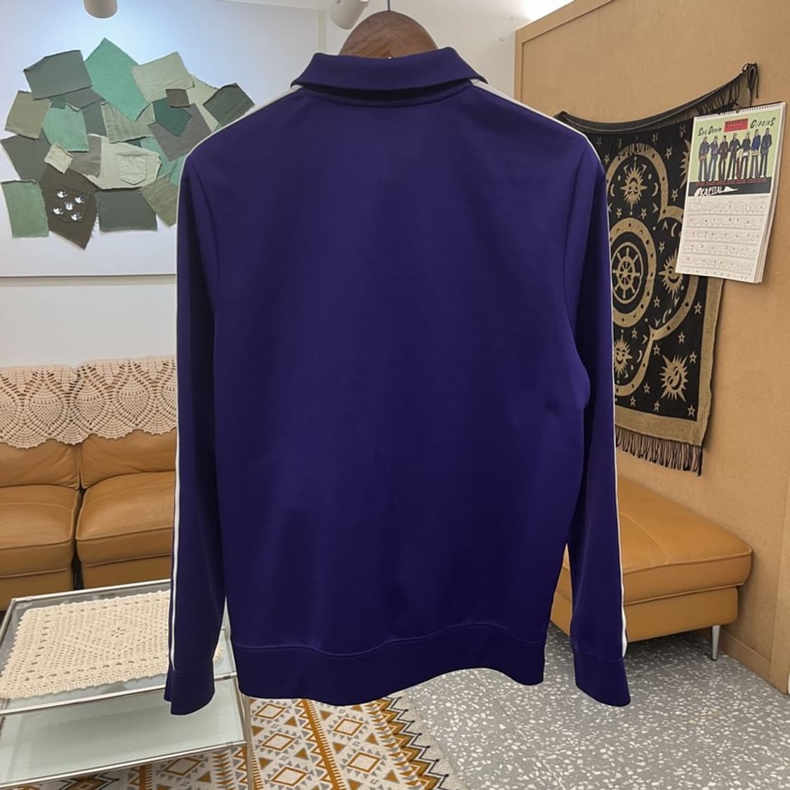 나이키 올드스쿨 레트로 Y2K 딥퍼플 져지 집업 100 C10932 상품이미지4