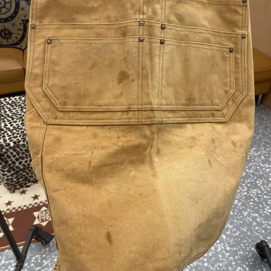 칼하트 빈티지 캐주얼 캔버스 워크 앞치마 C09107 상품이미지7