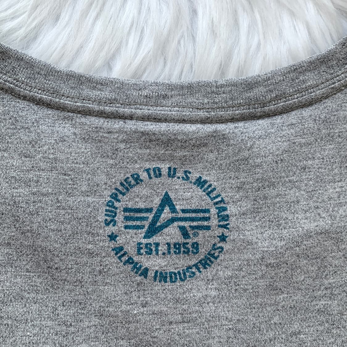 알파인더스트리 Alpha industries 레터링 반팔티 1513 상품이미지6