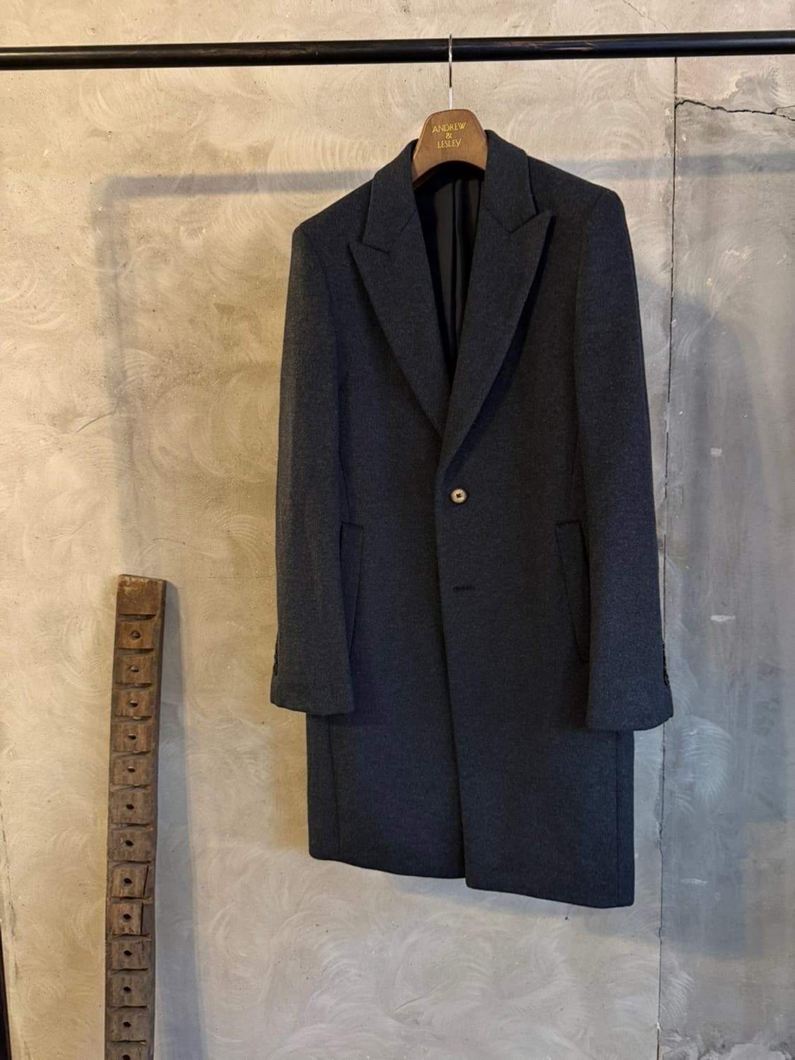 지오송지오 캐시미어 체스터필드 코트 100 상품이미지1