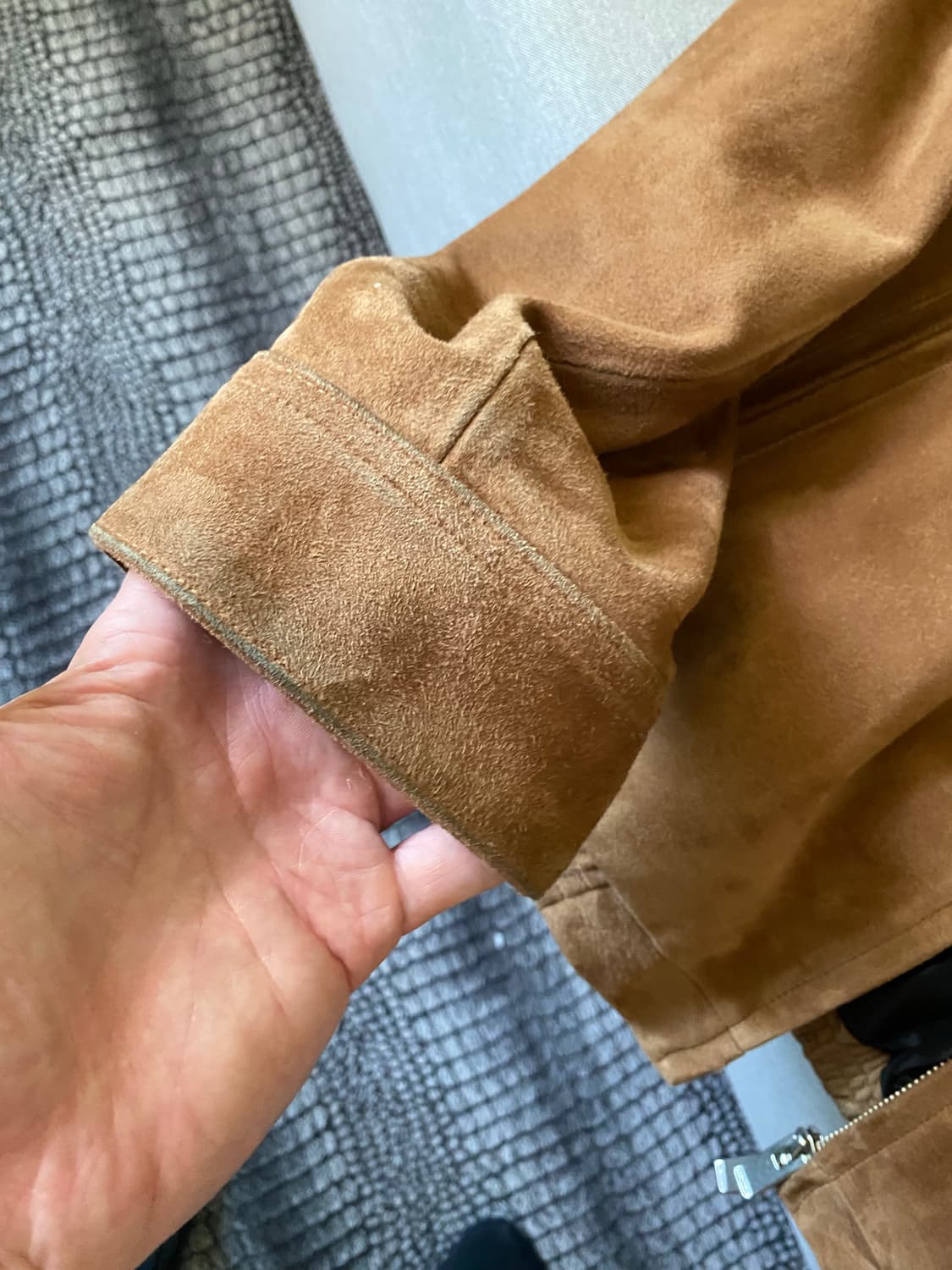 토니웩 고트 스웨이드 블루종 상품이미지6