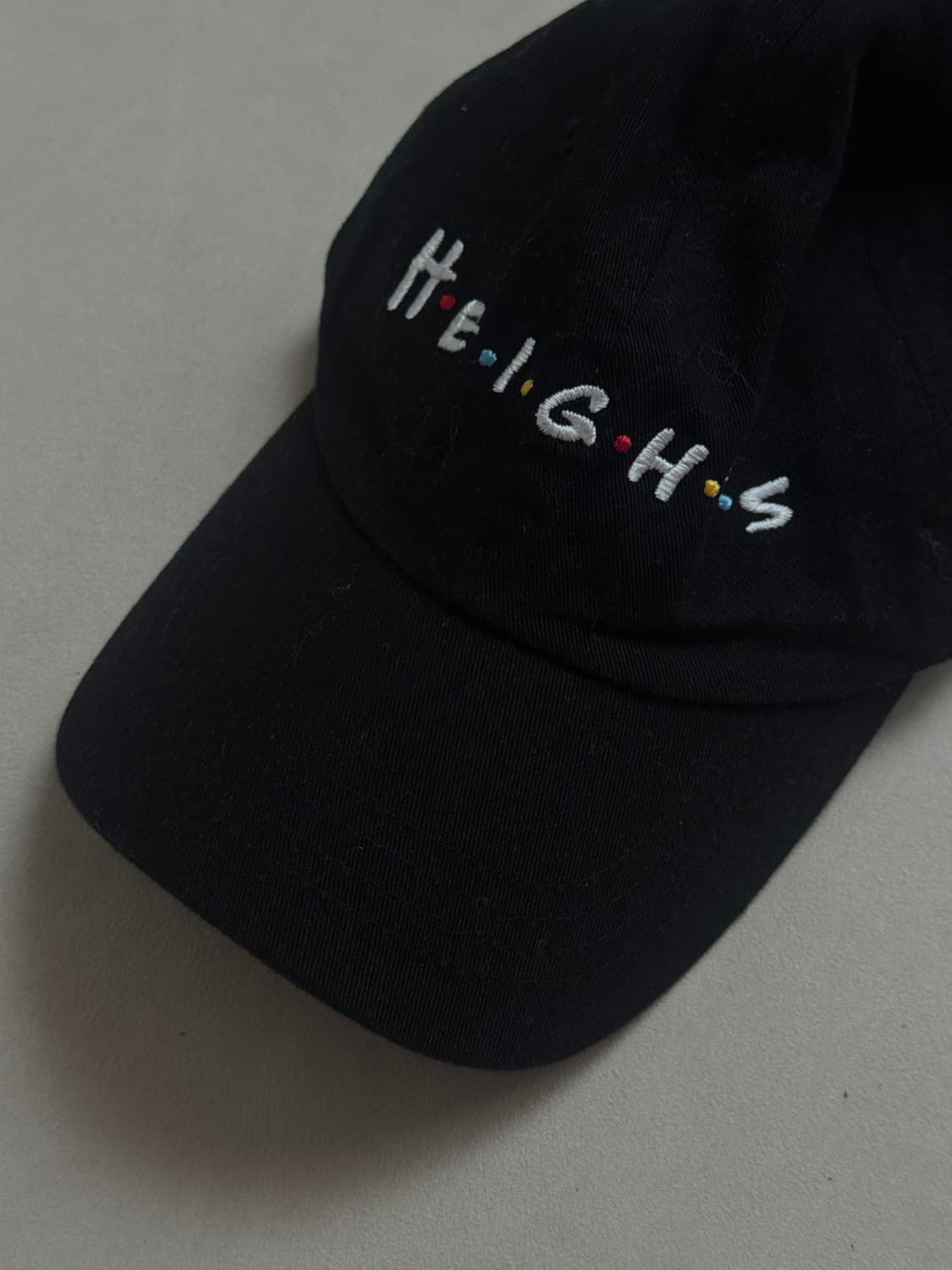하이츠스토어 볼캡 블랙 상품이미지2
