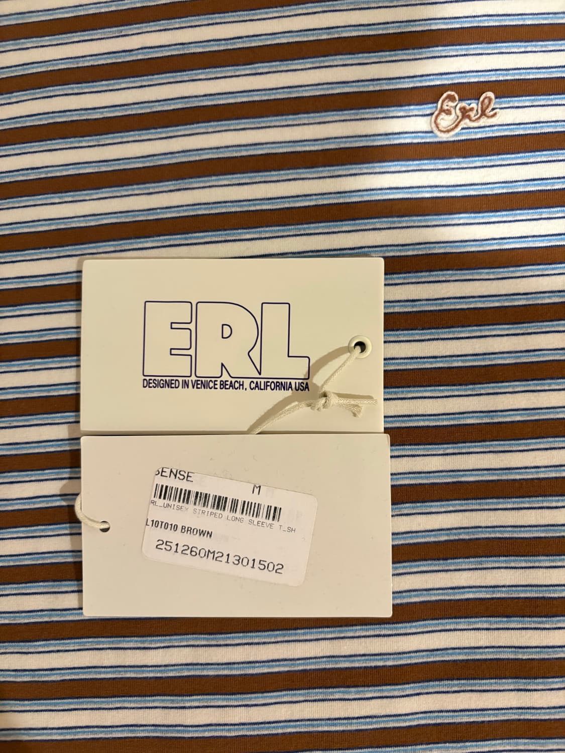 (m) ERL 스트라이프 롱슬리브 티셔츠 상품이미지6