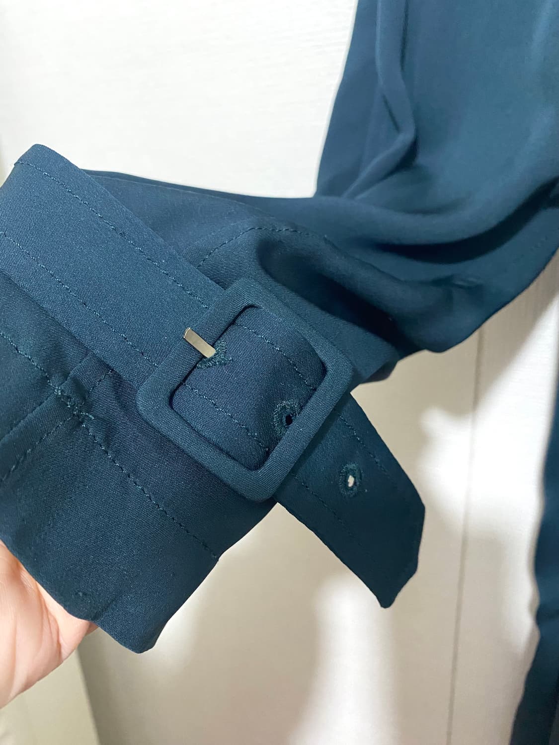 띠어리 실크 트렌치 코트 상품이미지5