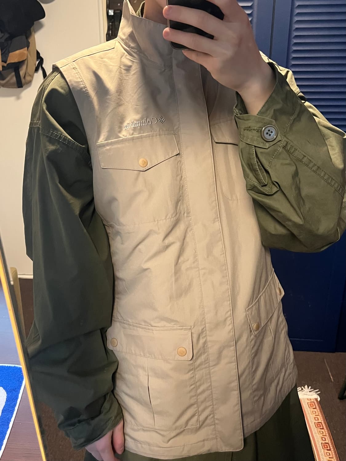 컬럼비아 조끼 베스트 상품이미지1