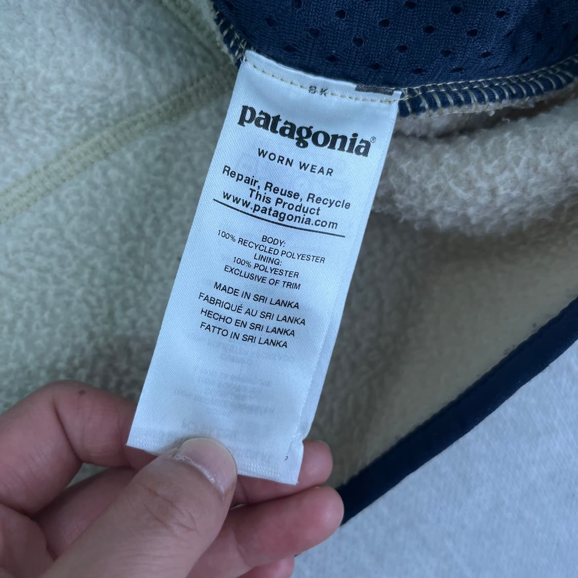 100 파타고니아 레트로 양털 플리스 자켓 상품이미지4