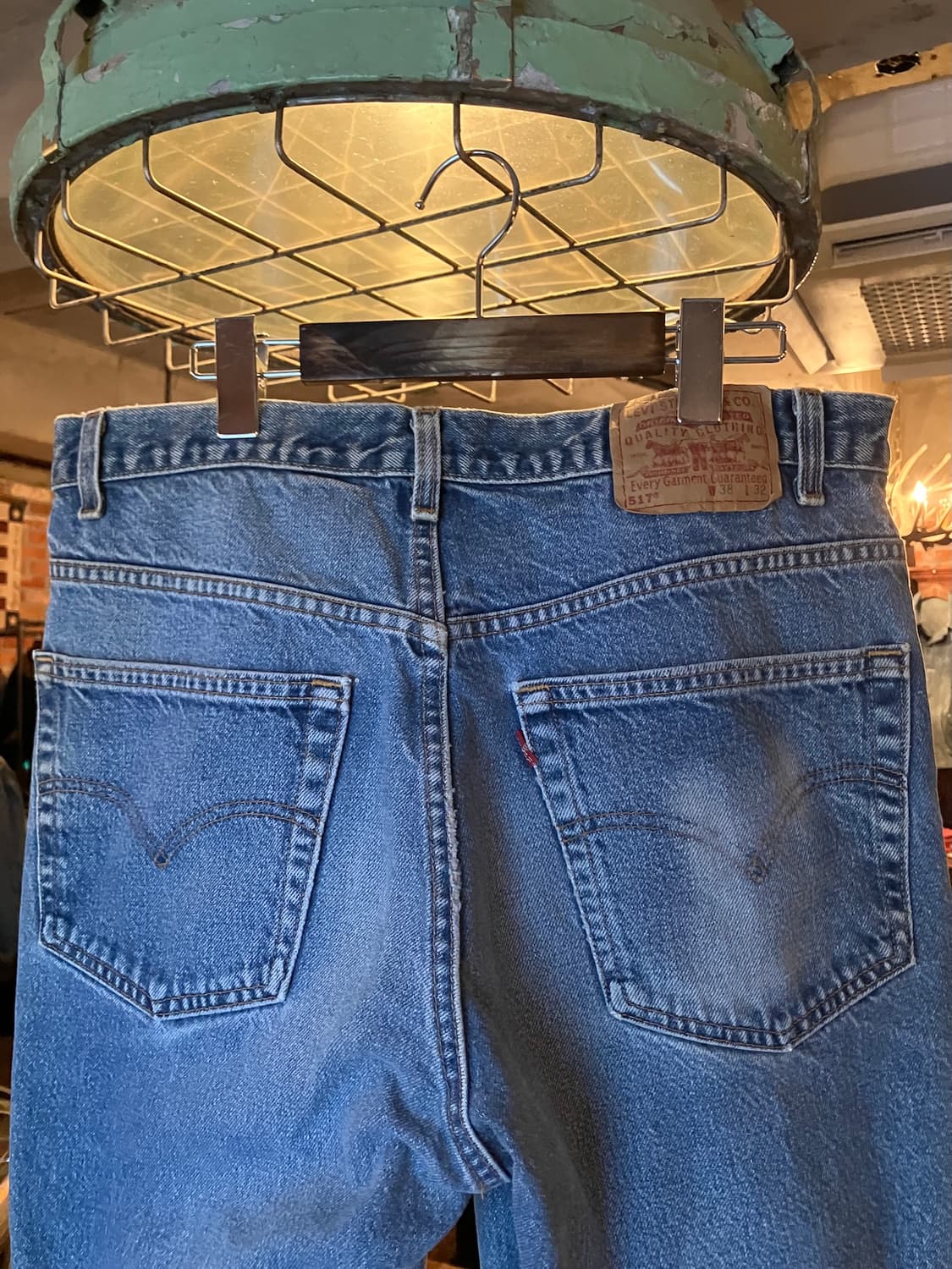 90s USA Levis 517 Boot Cut Denim Pants 상품이미지6