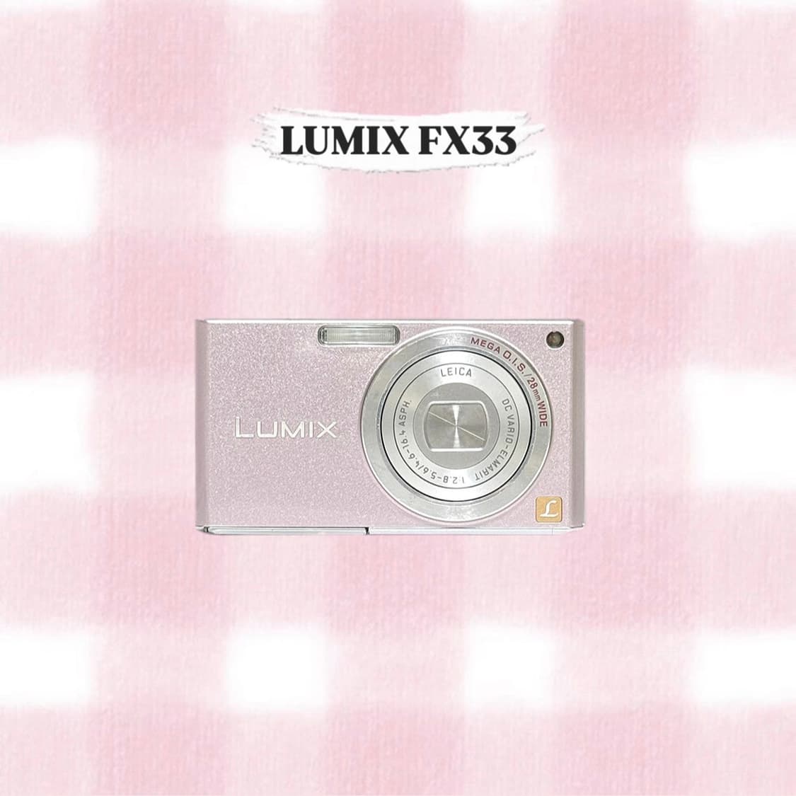 파나소닉 루믹스 FX33 핑크 빈티지디카 상품이미지1