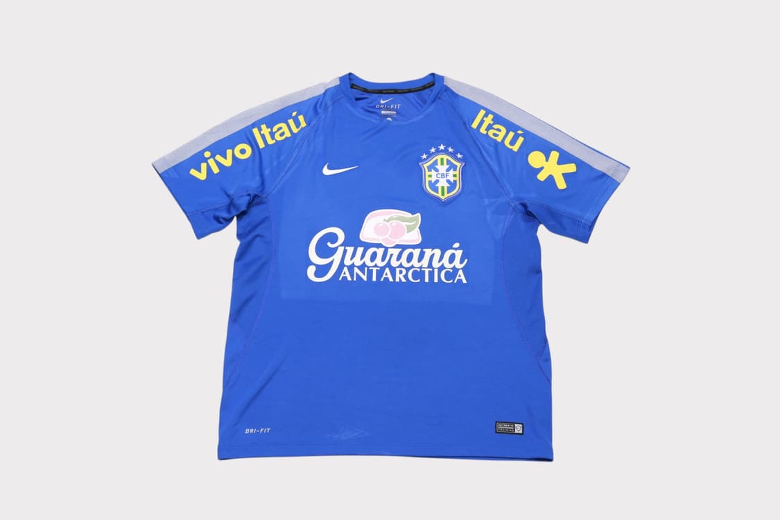 [XL] 나이키 14-15 브라질 트레이닝 반팔 상품이미지1