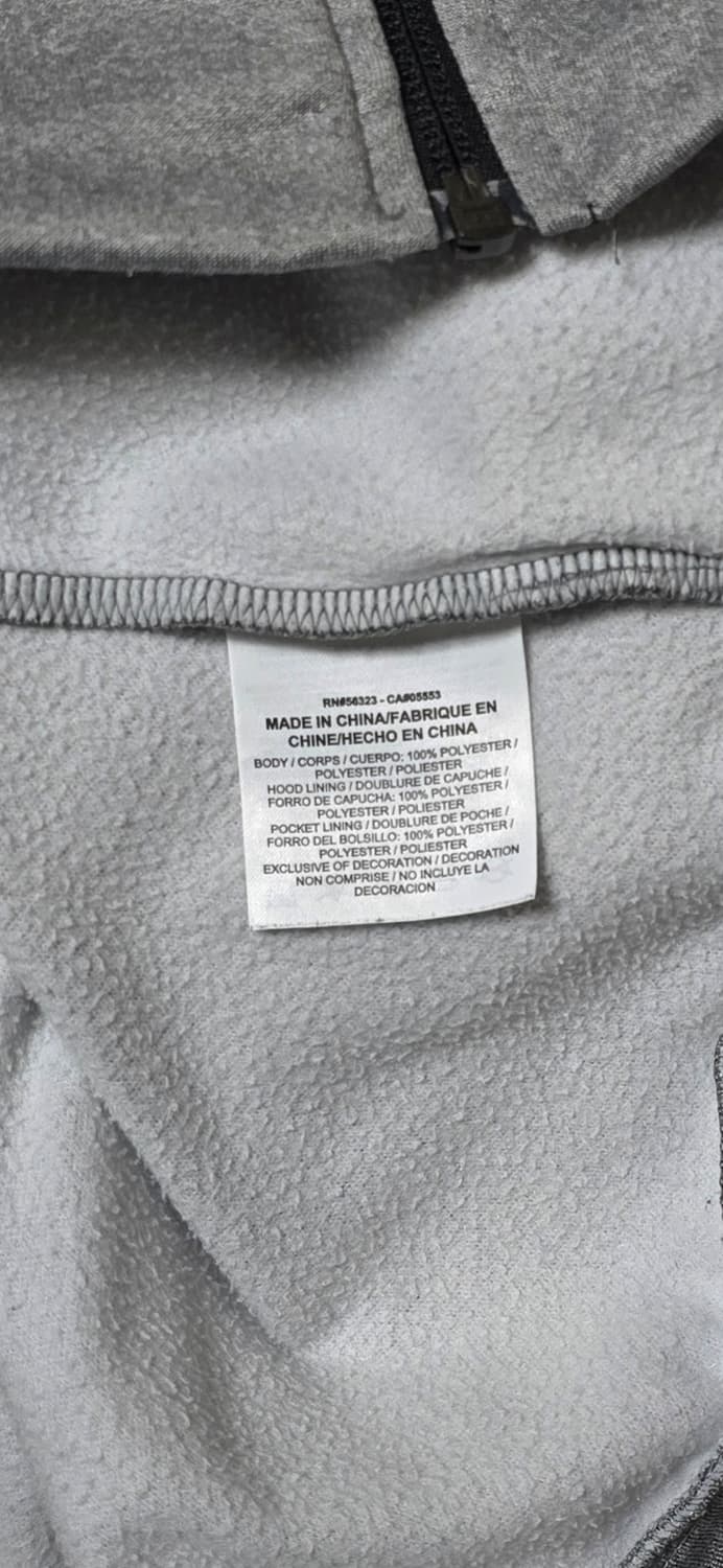 나이키 드라이핏 후드집업 S 회색 상품이미지4