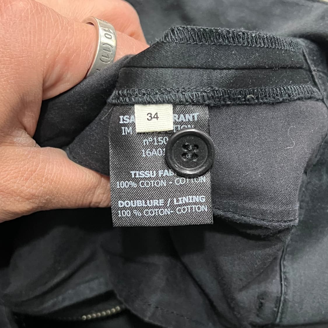  이자벨마랑 데드스탁 다크 팬츠 y14943 상품이미지6