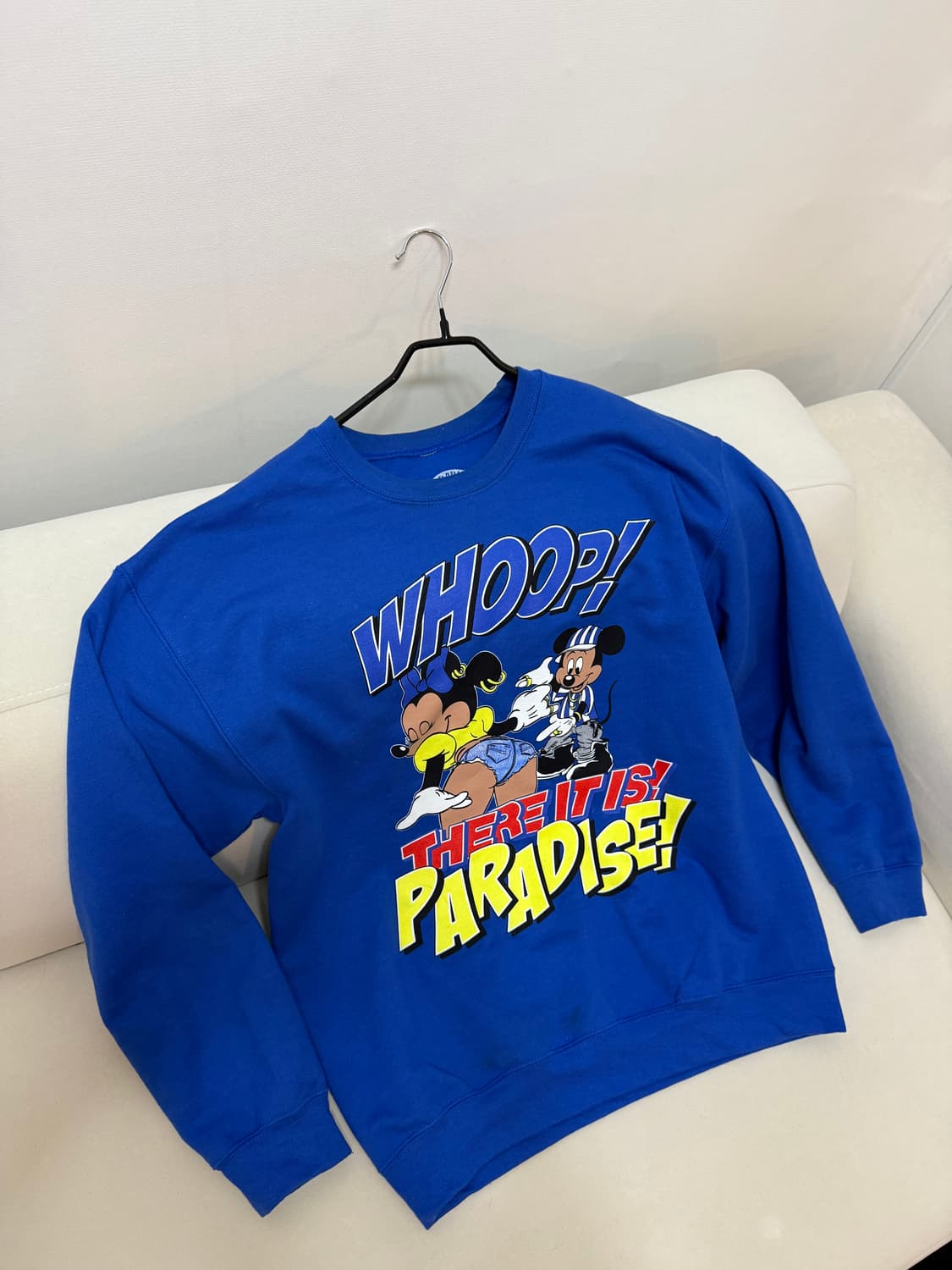 파라다이스 NYC Whoop! 크루넥 퍼플 상품이미지3