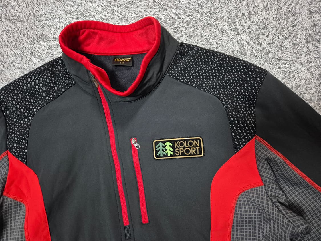 코오롱스포츠 남성 기모 하프집업 110 상품이미지2