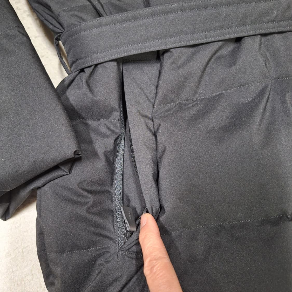 노스페이스  거위털롱패딩90 상품이미지4