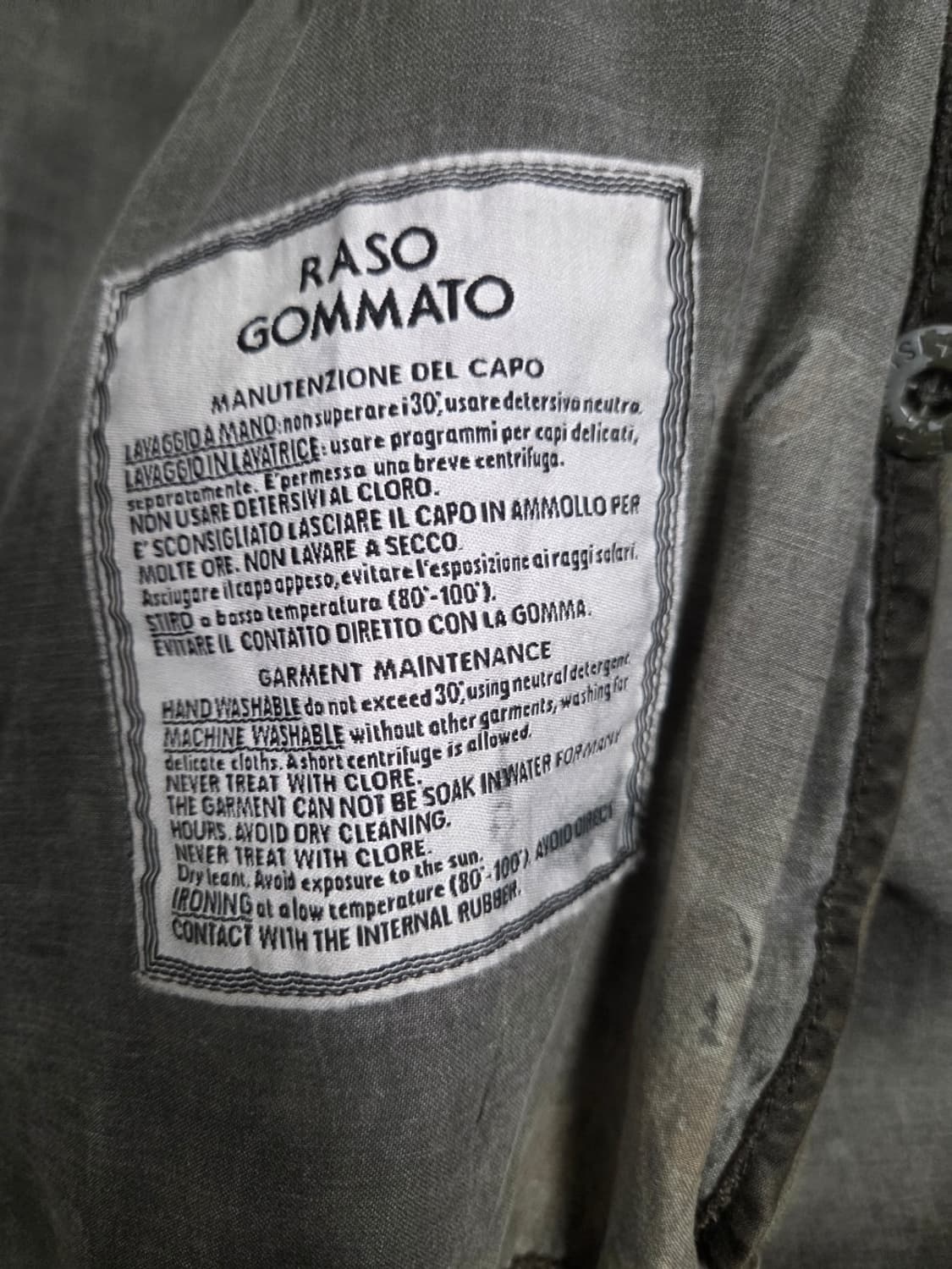 스톤아일랜드 AW1994 라소고마토 자켓 L 상품이미지2