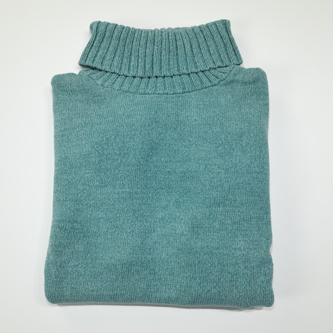 CL352 XL 엘엘빈 00s 터틀넥 민트그린 니트 스웨터 상품이미지7