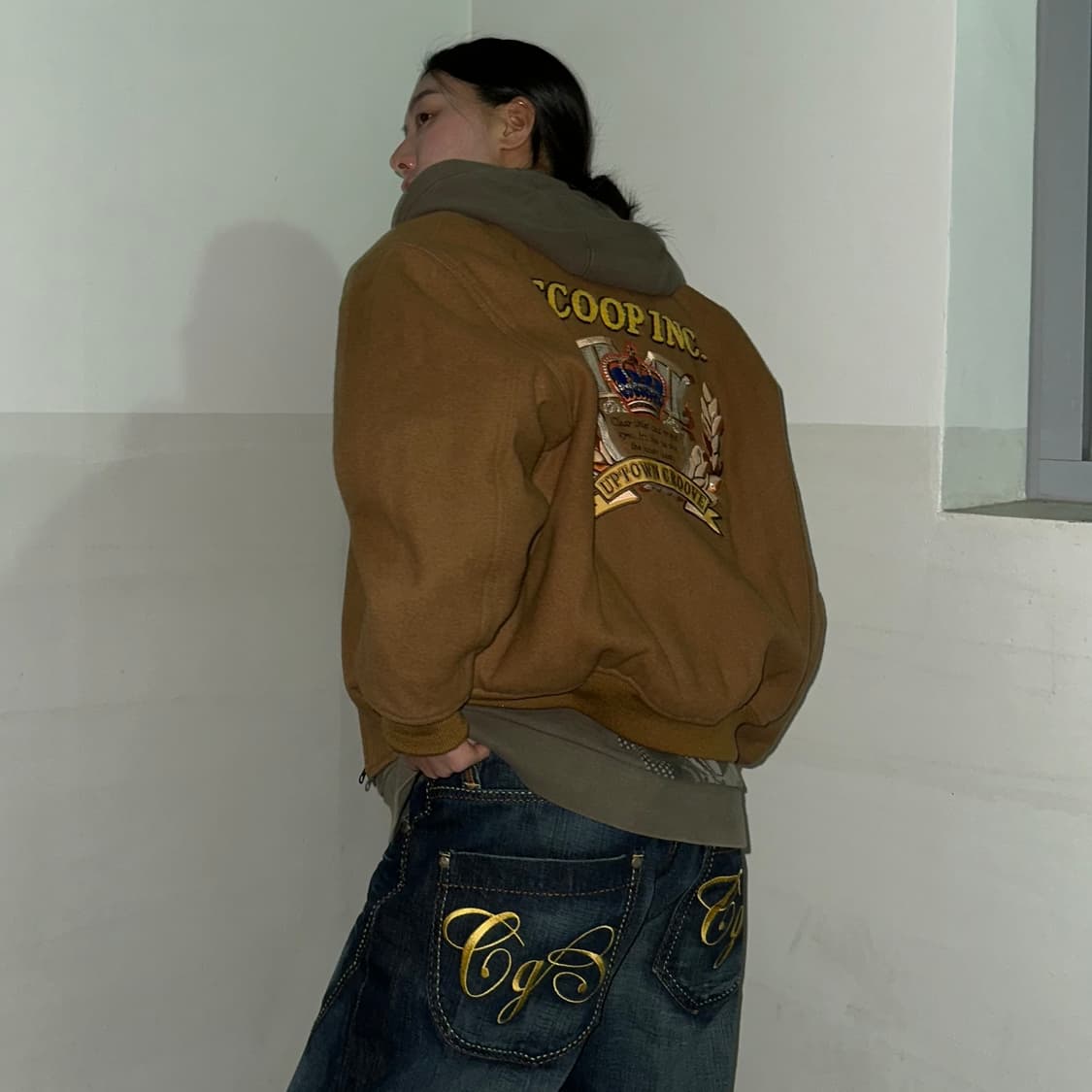 Scoop NYC varsity jacket 상품이미지3