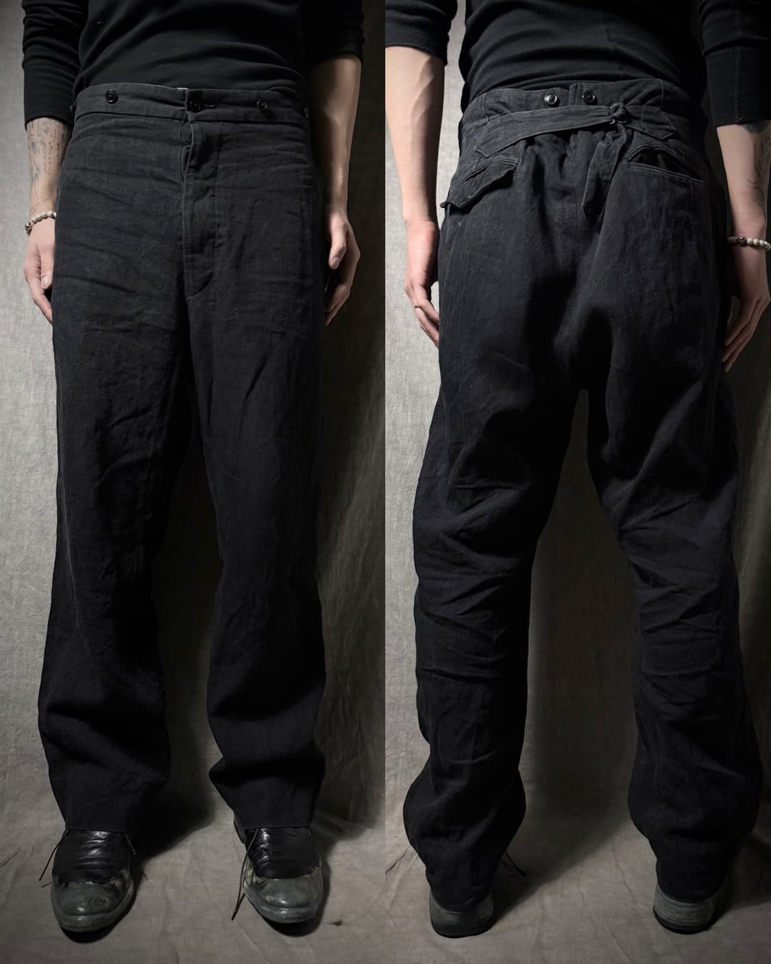MAATEE&SONS 21SS Linen Cinch Trouser 상품이미지1