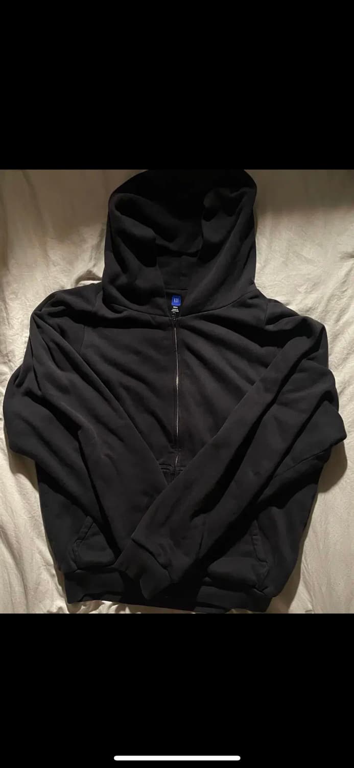 이지갭 후드집업 블랙s 상품이미지1