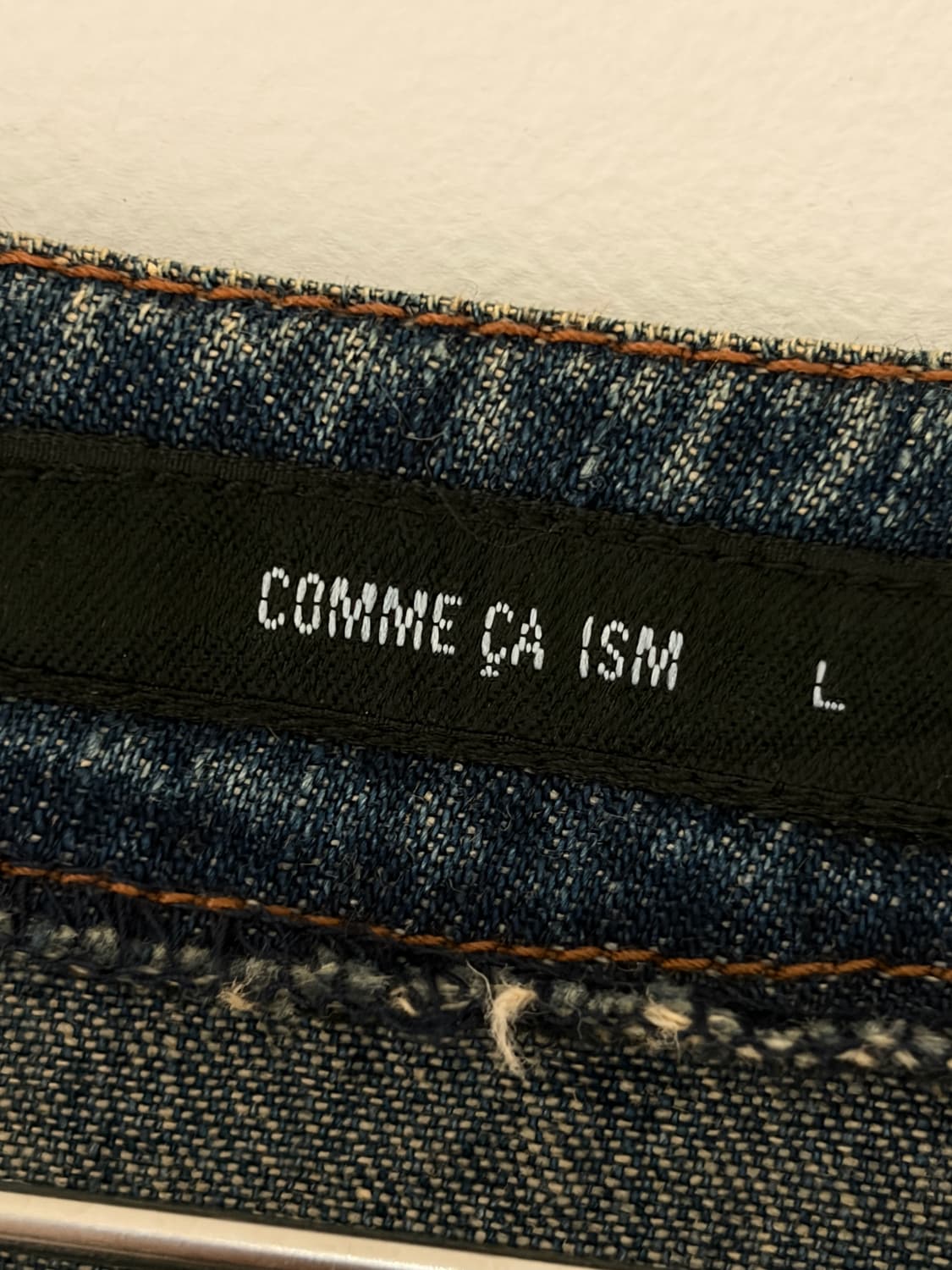 COMME CA ISM denim top 상품이미지6