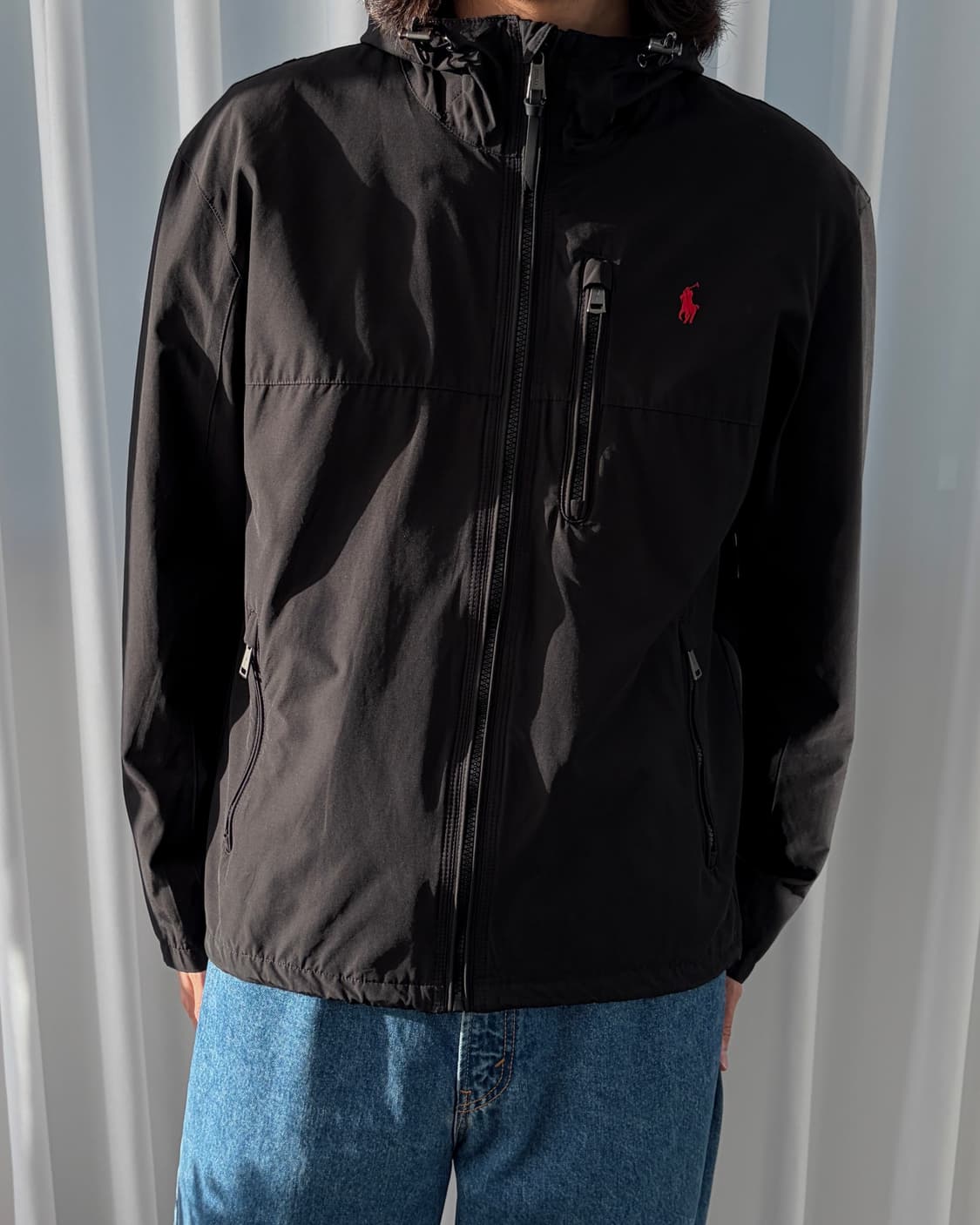 [M]폴로 랄프로렌 체스트 포켓 후드 바람막이 상품이미지1