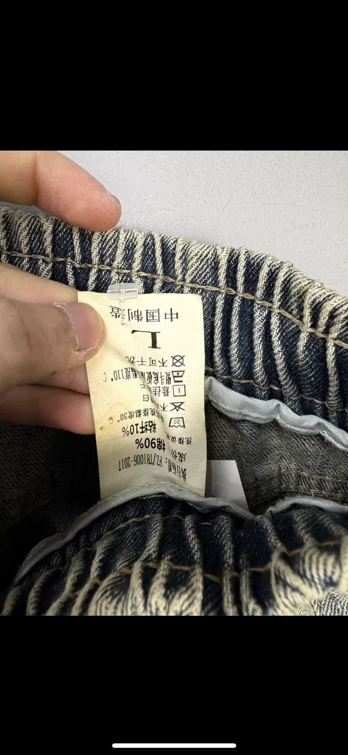 빈티지 워싱 멀티포켓 카고 데님 팬츠 H2094 상품이미지8