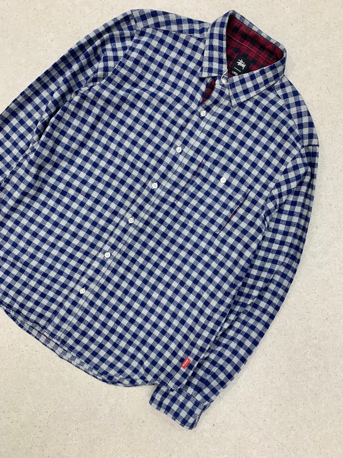 Stussy 스투시 플란넬 셔츠 상품이미지4