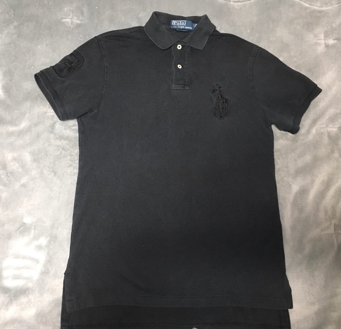 폴로 랄프로렌 빅포니 올블랙 상품이미지2