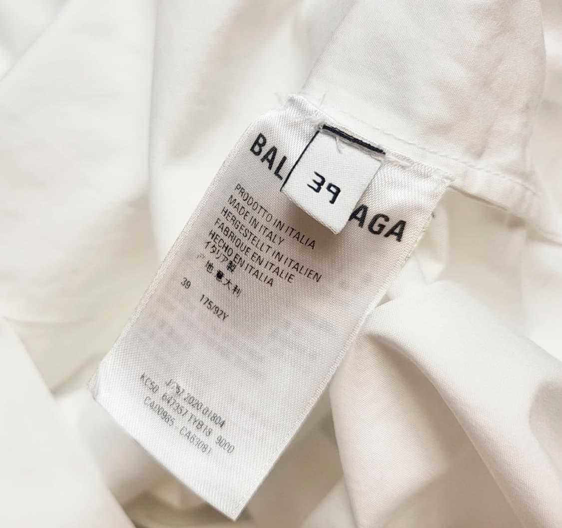 발렌시아가 랭귀지 셔츠 상품이미지4