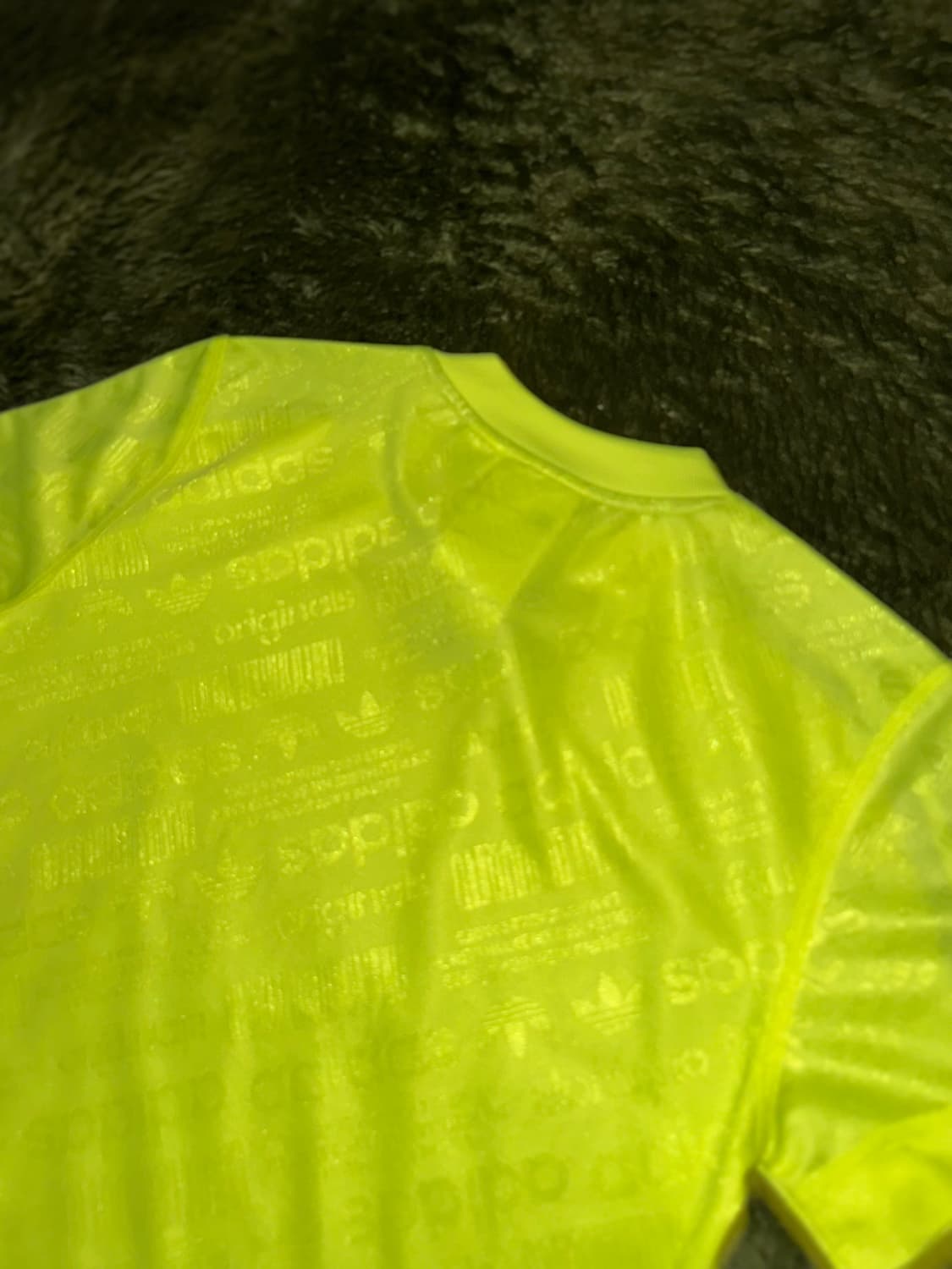 [S] 아디다스 X 알렉산더왕 ALT DIMENSION 저지 네온 상품이미지9