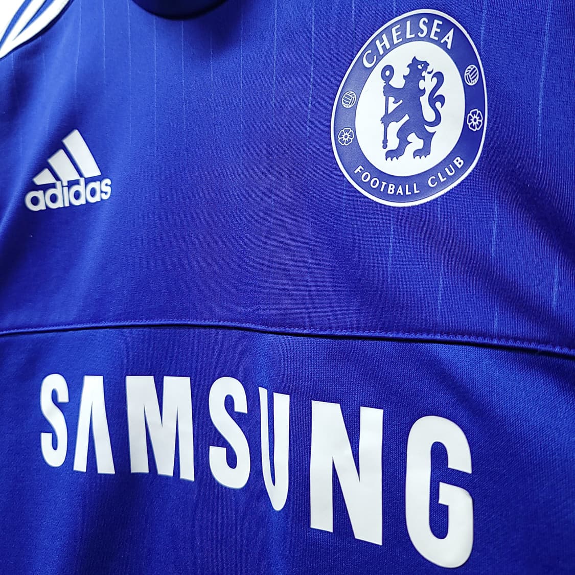 [100] 아디다스 블루 첼시 FC 삼성 트레이닝 드릴탑 져지 상품이미지4