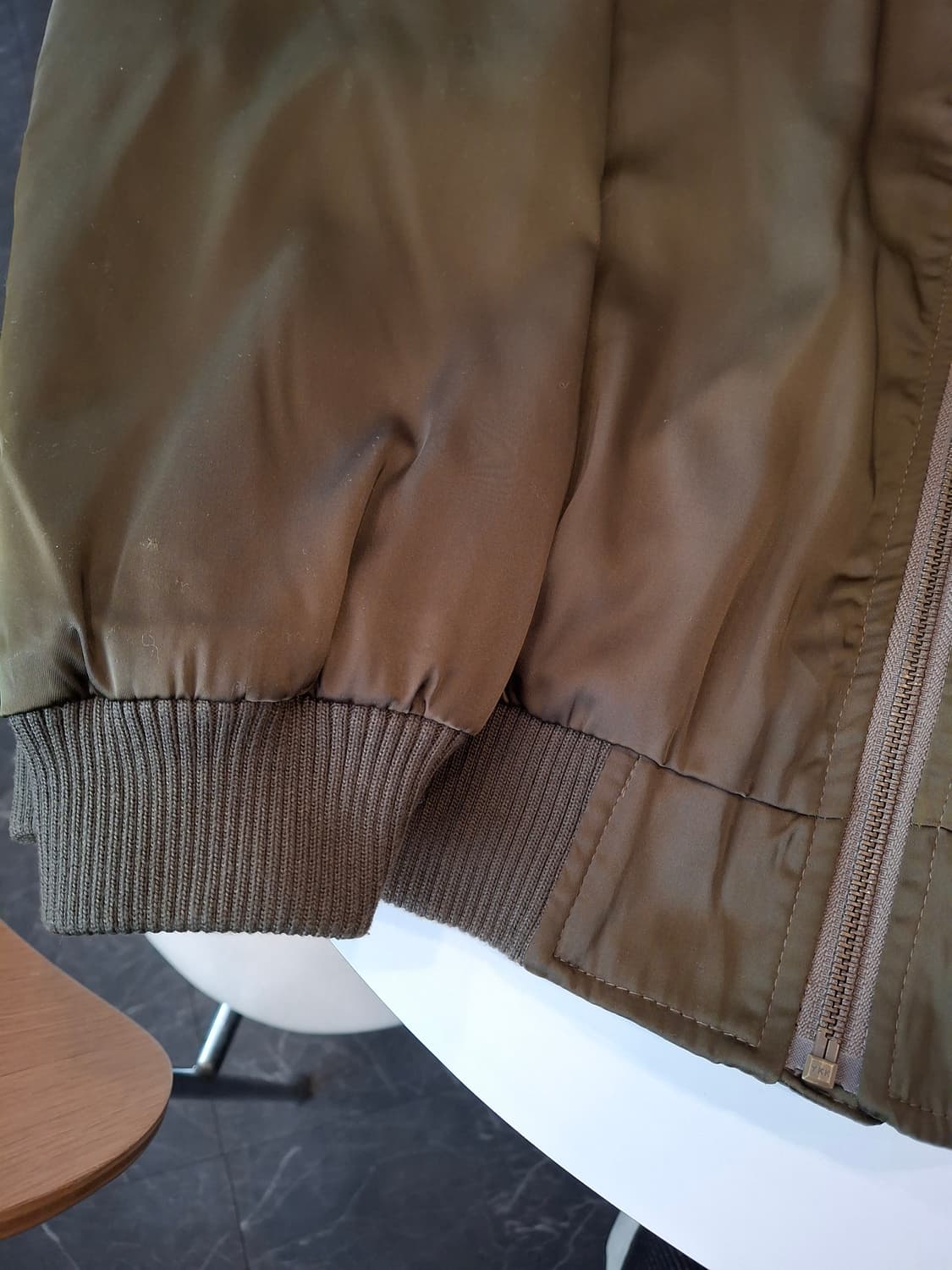 (마지막특가) 카키 봄버 일본자켓 상품이미지4