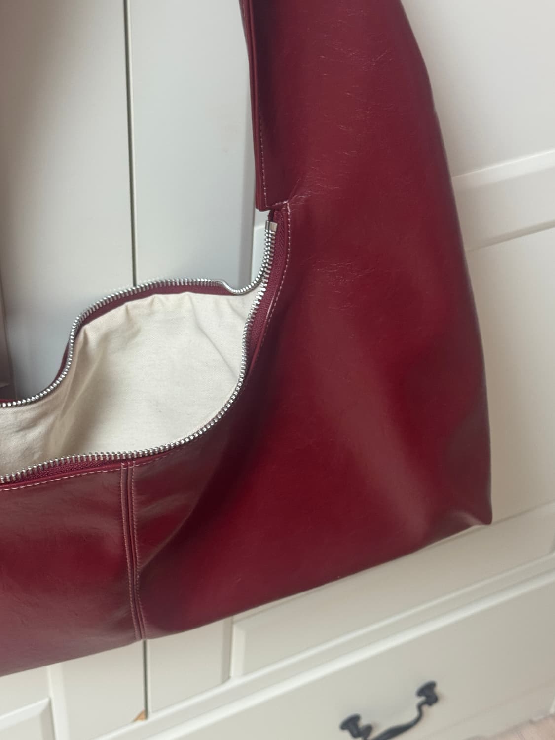 히에타 티나백 체리레드 상품이미지7