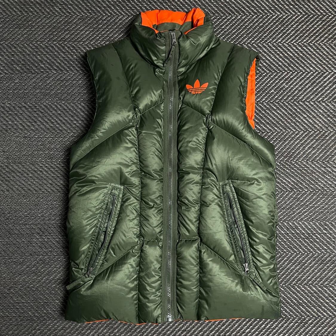 아디다스 립스탑 덕다운 패딩 베스트 카키y 5197 상품이미지2