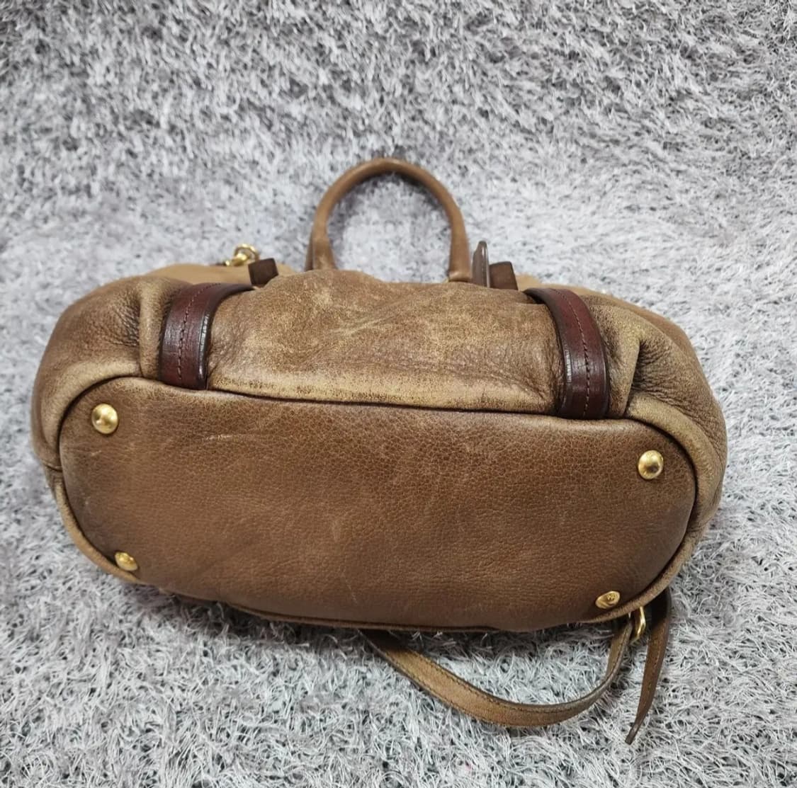 프라다 레더 숄더백 상품이미지4