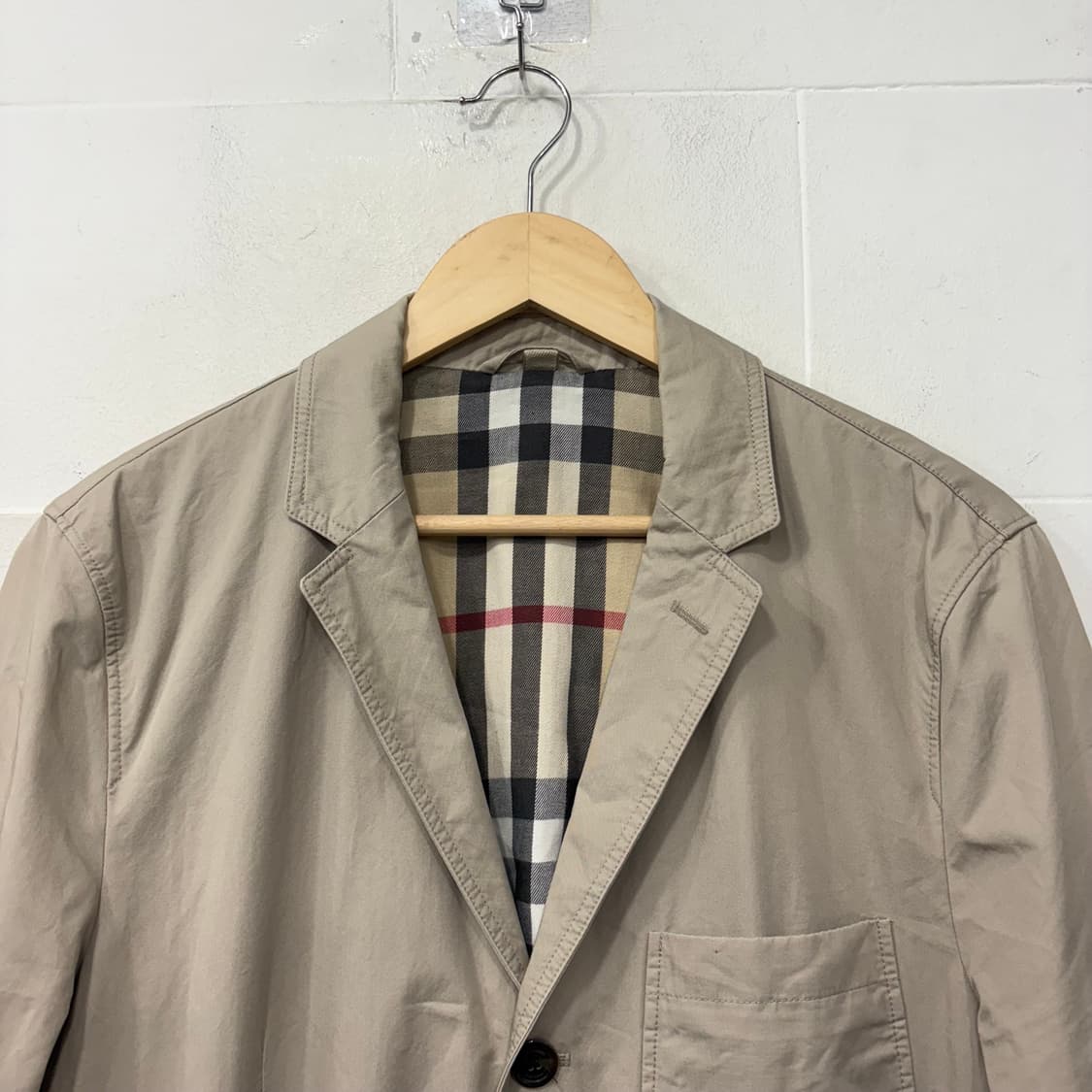 버버리 빈티지 노바 체크 블레이저 자켓 상품이미지2