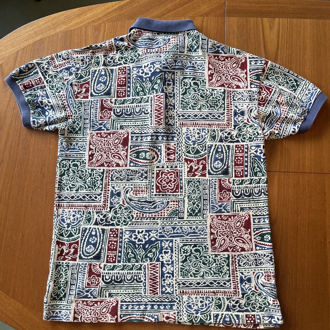 90's Nautica Ethnic Pattern 1/2 PK-T 상품이미지3