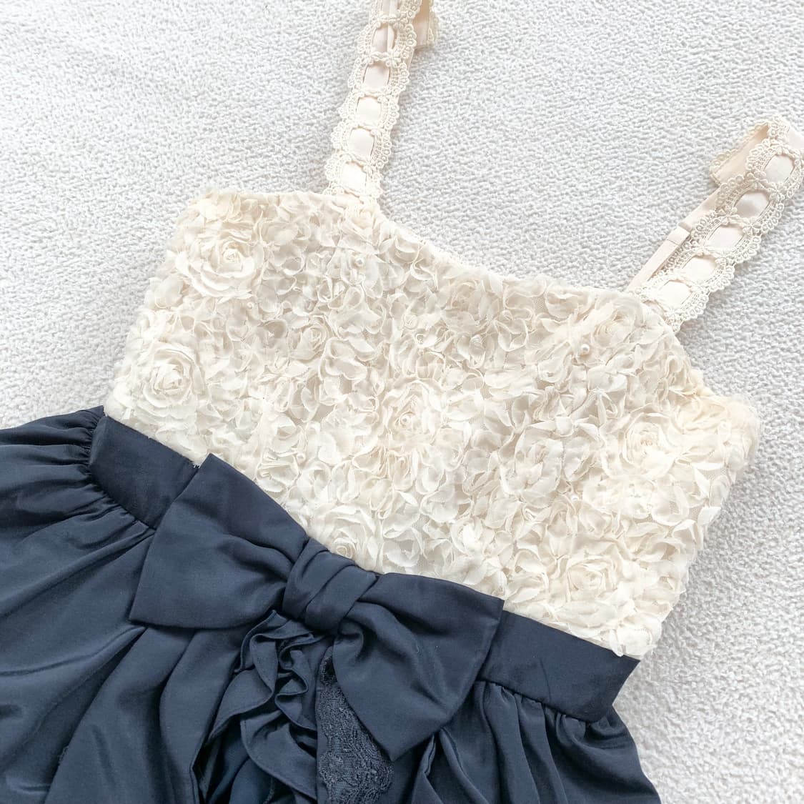 엑시즈팜 엔틱풍 리본 드레스 상품이미지3