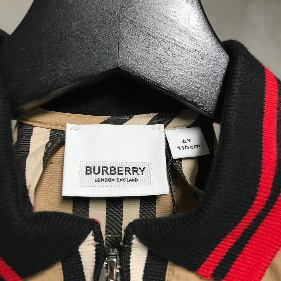 버버리 슬리브리스 탑 6Y(W) 상품이미지5