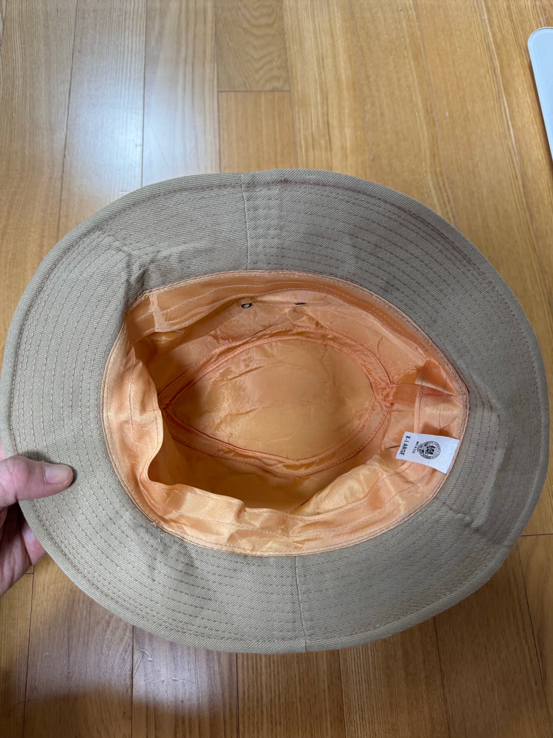미제 면 페도라 모자 빈티지 상품이미지1