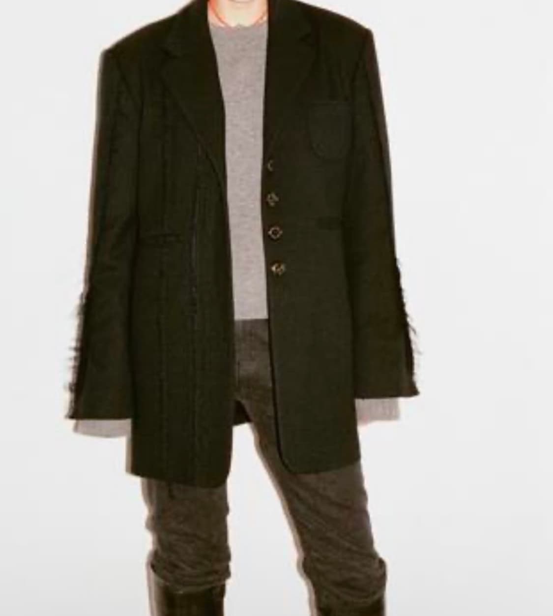 마뗑킴 러플디테일  자켓 코트 F 상품이미지2