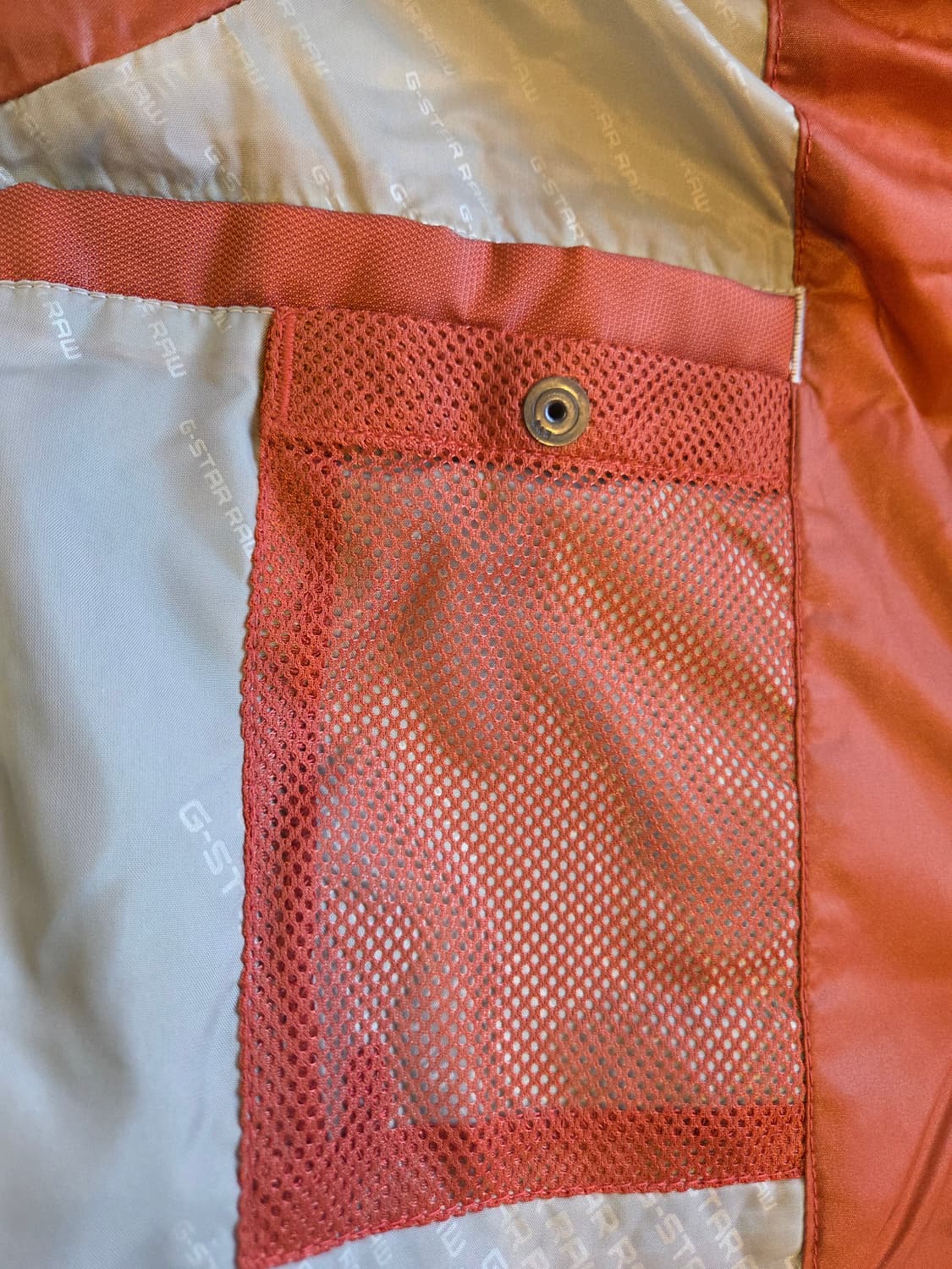 G-Star RAW 오렌지 패딩 조끼(S)남여공용 상품이미지6