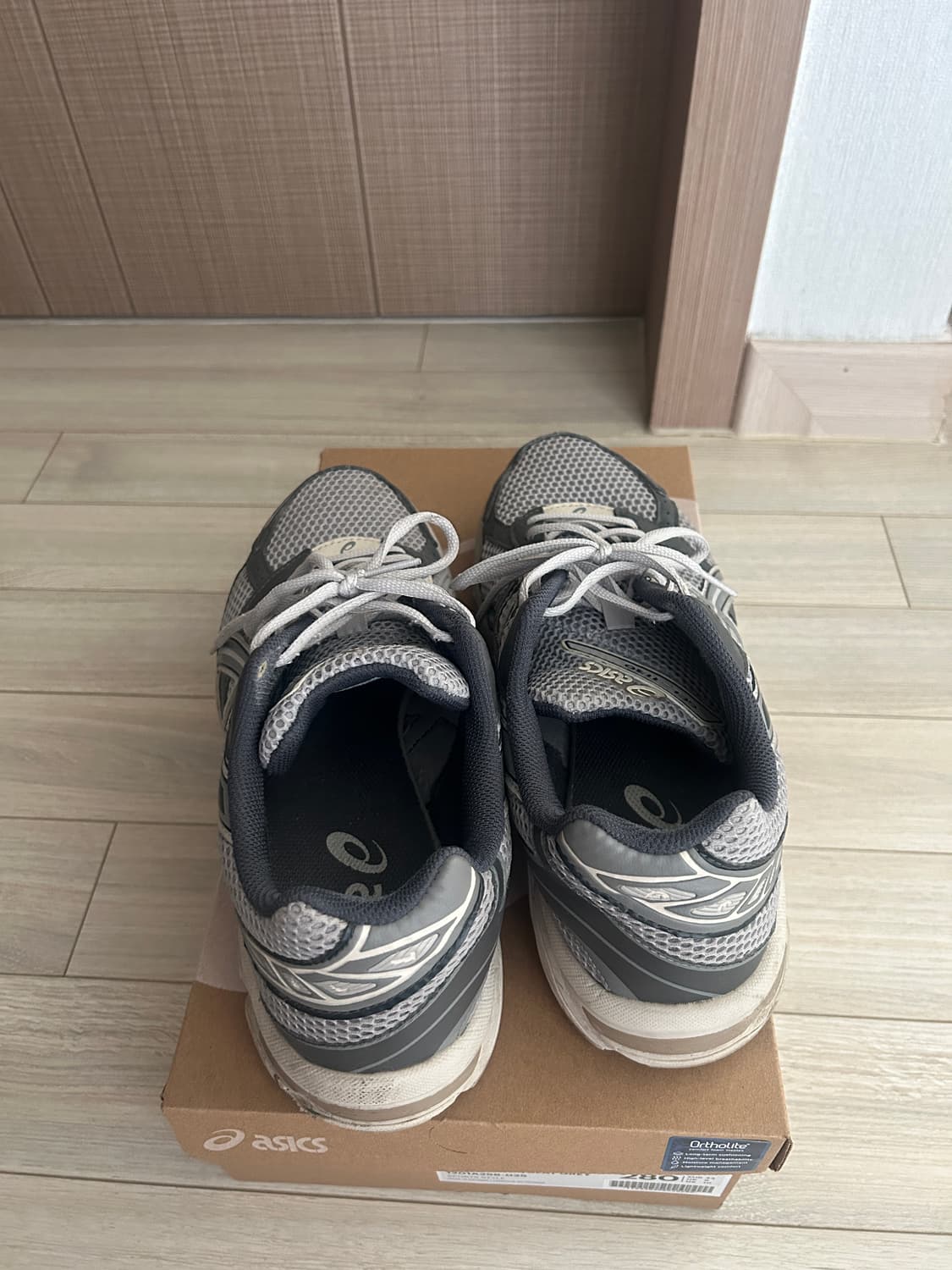 아식스 젤 1130 오이스터 그레이 클레이 그레이 상품이미지4