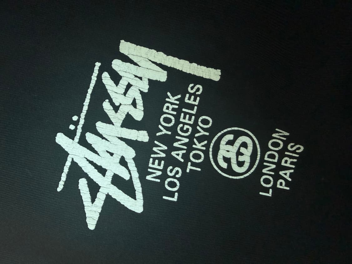 스투시 월드투어 후드집업 블랙 2021 M사이즈 상품이미지3