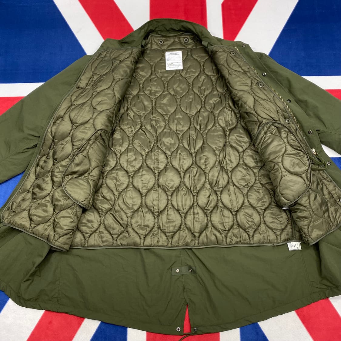 빈티지 피쉬테일파카 실측 L-XL 상품이미지2