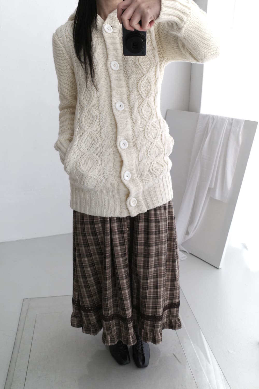 knit hood cardigun 상품이미지6