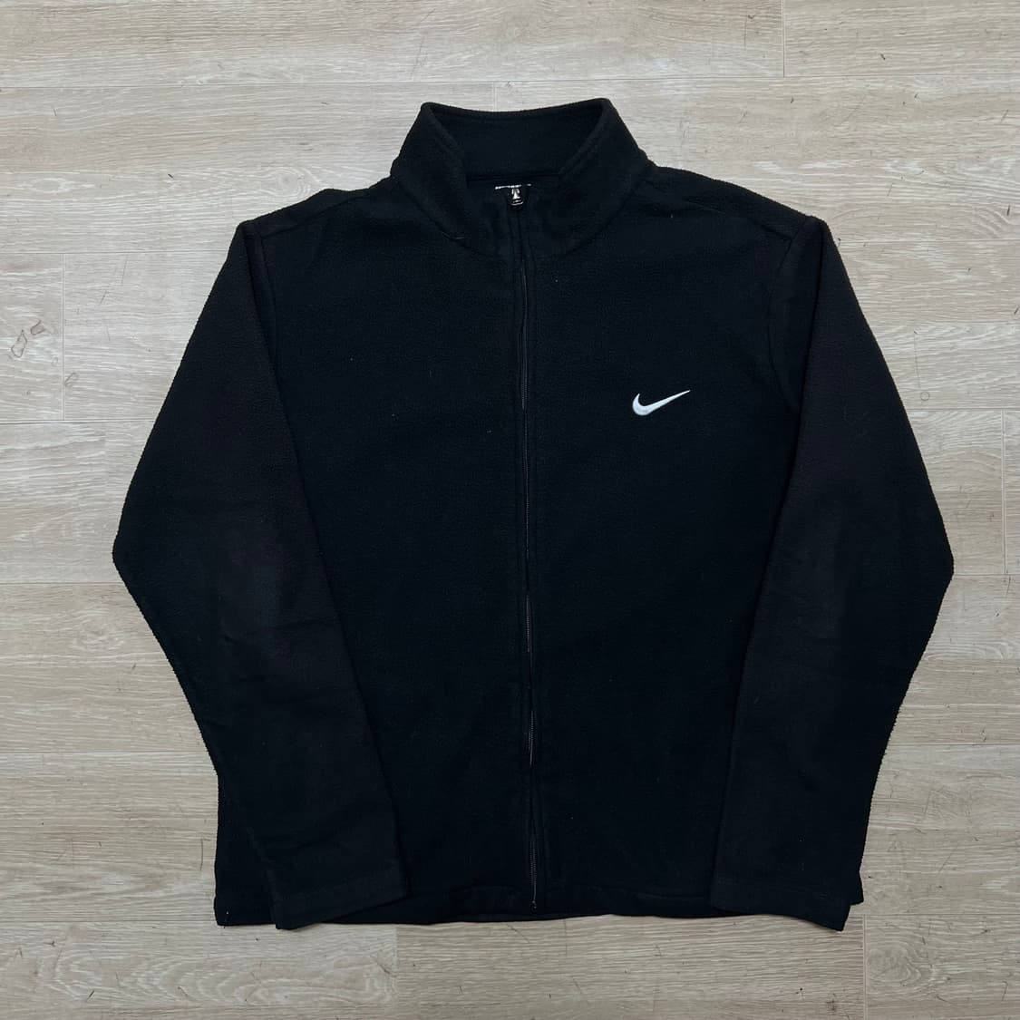 나이키 스우시 후리스 플리스 집업자켓 [블랙] XL/105 상품이미지1