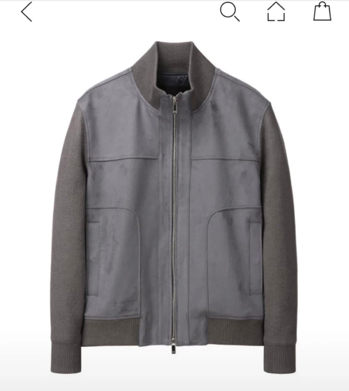 질스튜어트 24FW 스웨이드 집업 새상품 상품이미지1