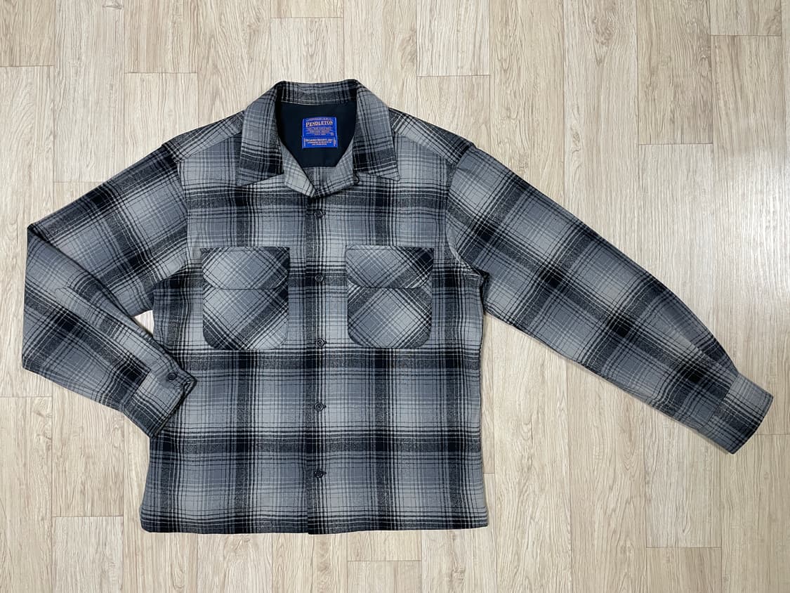 95~100) 펜들턴 체크 울 보드셔츠(RRL&LVC&폴로) 상품이미지1