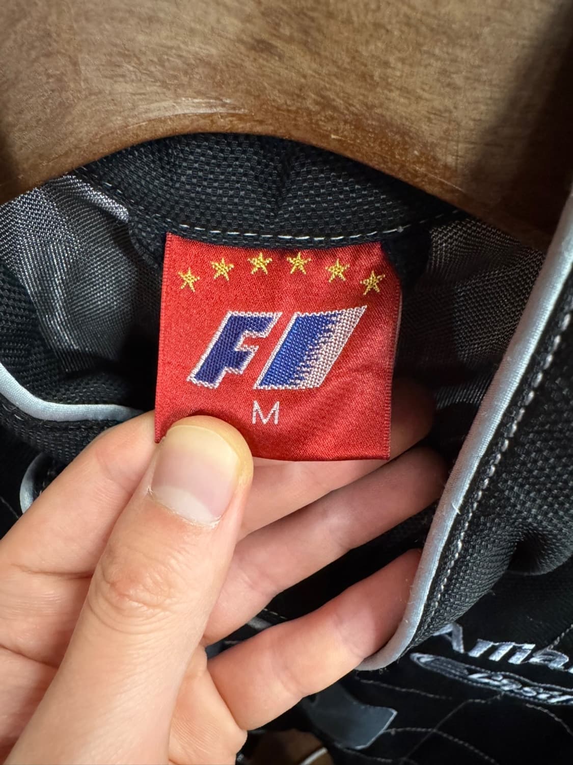 00s BMW 윌리엄스 F1 팀 레이싱 자켓 전후면 퍄치 디테일 블랙 상품이미지8